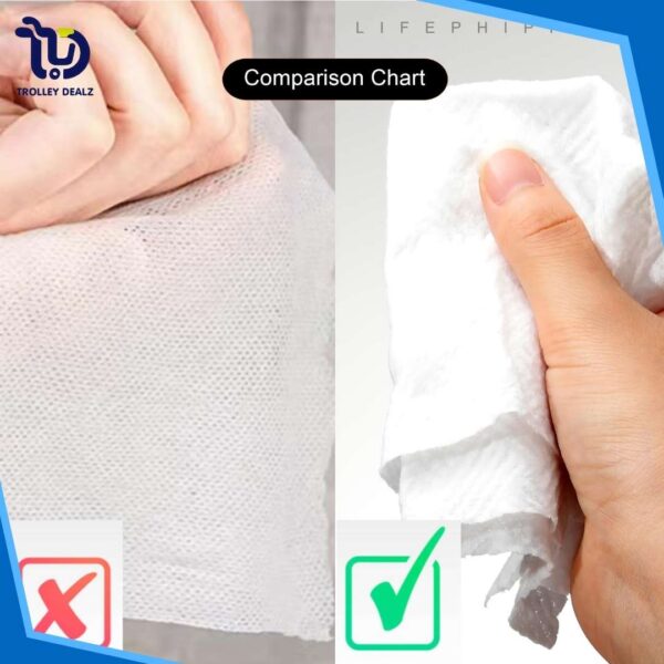 7Pc Disposable Compressed Face Towel - Image 4