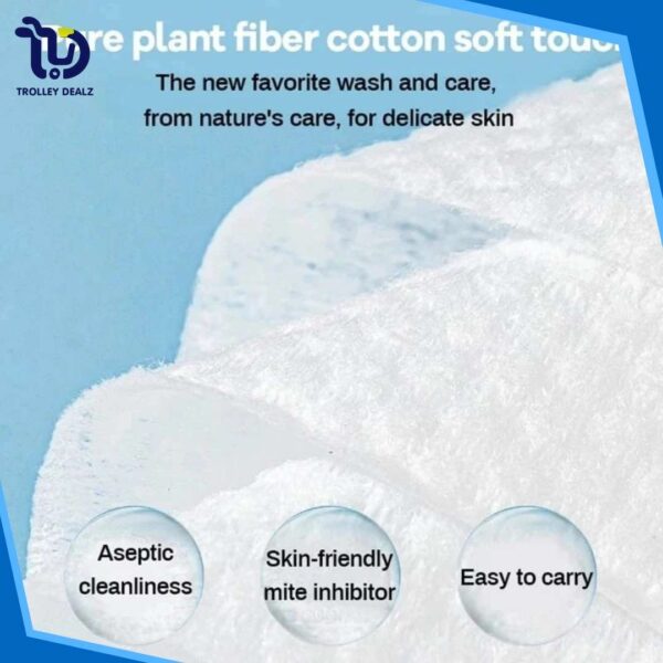 7Pc Disposable Compressed Face Towel - Image 7