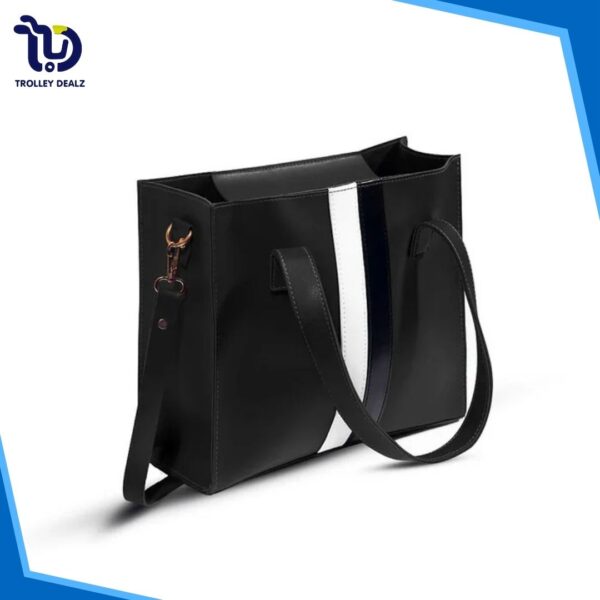Blend 3 Pcs Random Color Tote Bag – Elegance & Functionality Combined - Image 4