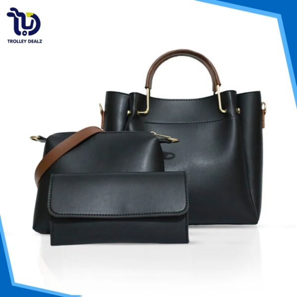Classic Megagold 3 Pcs Handbag - Image 5