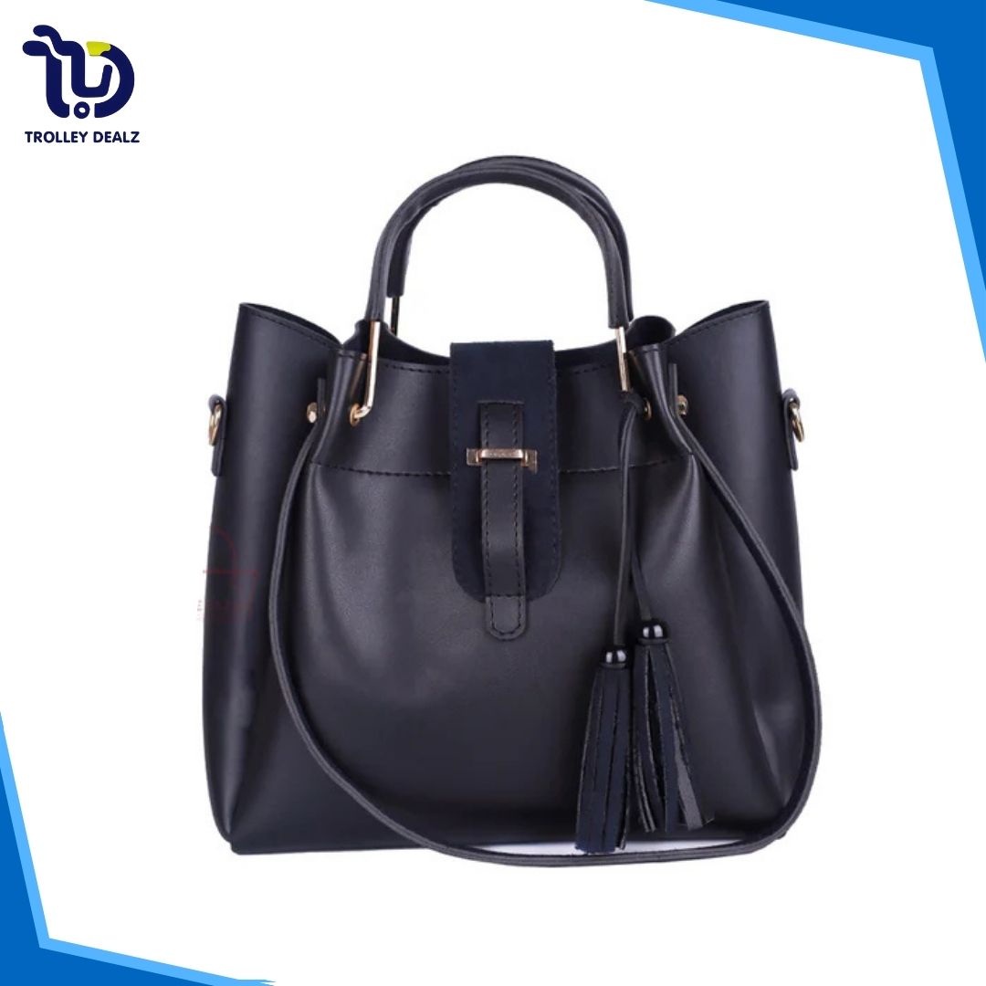 Fancy 3 Pcs Maroon Handbag – Elegance Meets Functionality - Image 10