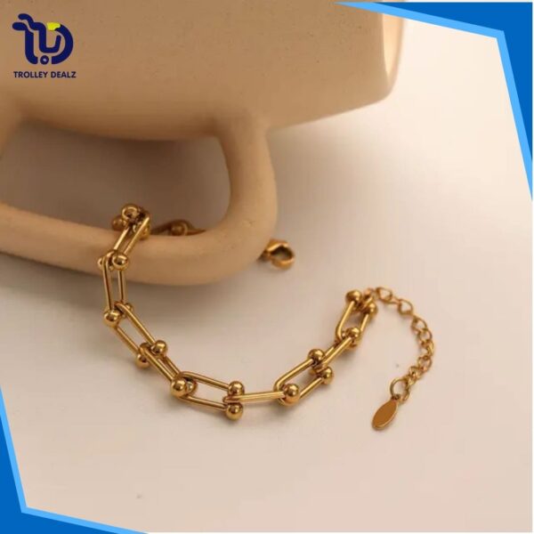 Fancy Stainless Steel Bracelet