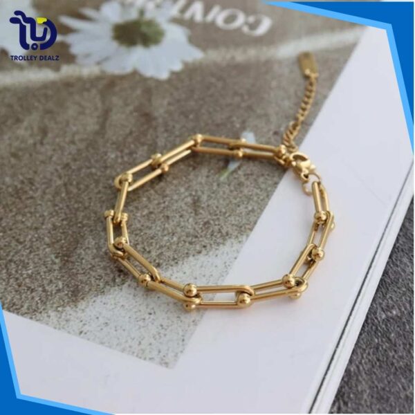 Fancy Stainless Steel Bracelet - Image 3