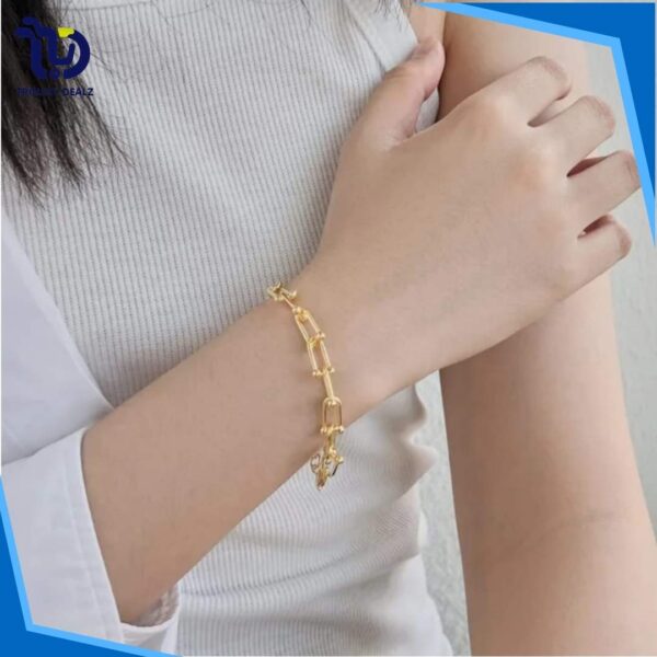 Fancy Stainless Steel Bracelet - Image 2