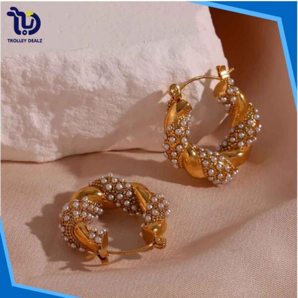 Fancy Stainless Steel Tops – Elegant & Durable Earrings