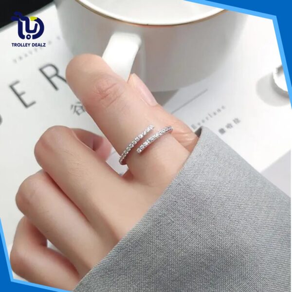 Fancy Xuping 925 Ring Adjustable Ring