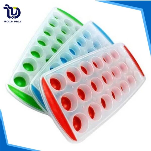 Ice Mold Pop-Up Tray – Easy-Release Silicone Ice Cube Maker - Image 7