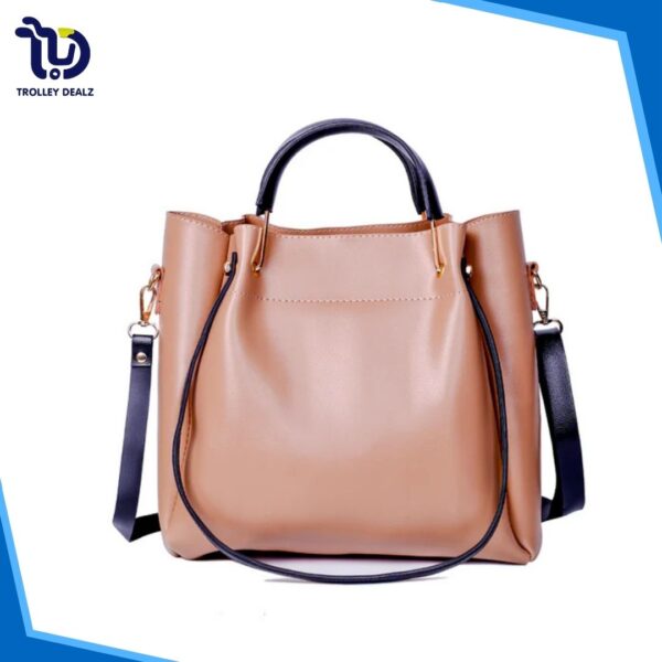 Job Joy Tortilla And Black 1 Pc Handbag - Image 2