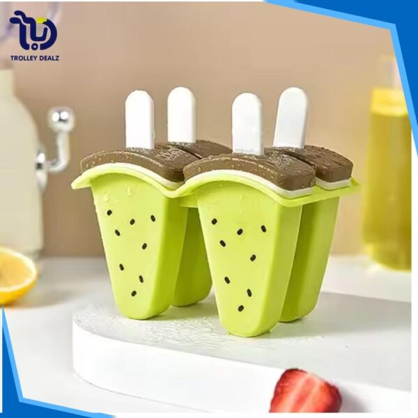 Reusable Watermelon Ice Cream Mold 4 Pcs - Image 6