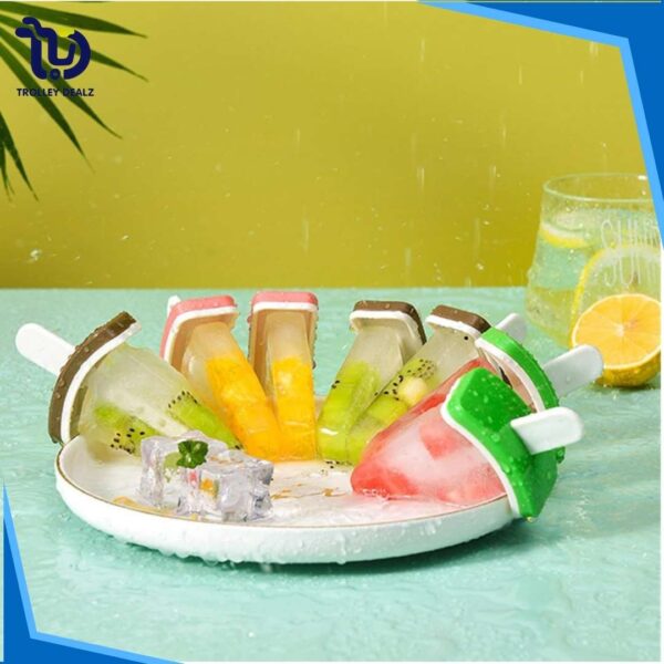 Reusable Watermelon Ice Cream Mold 4 Pcs - Image 3