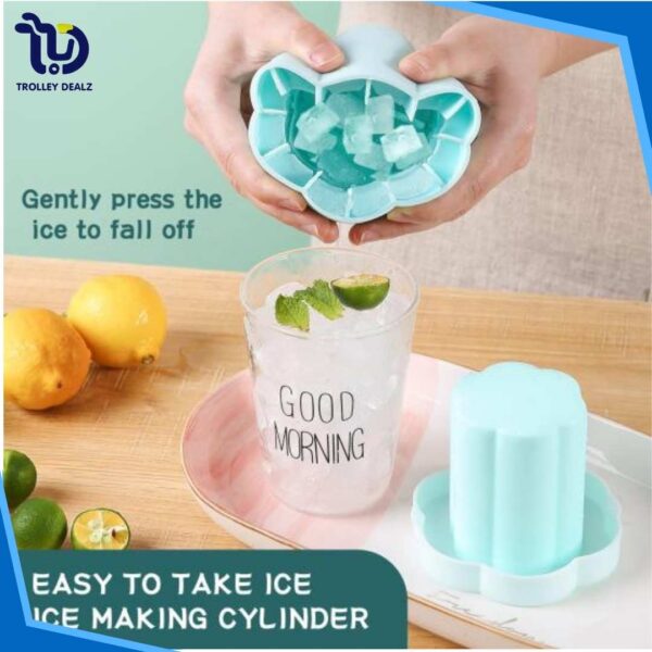 Portable Silicon Ice Cube Maker Bucket - Image 7