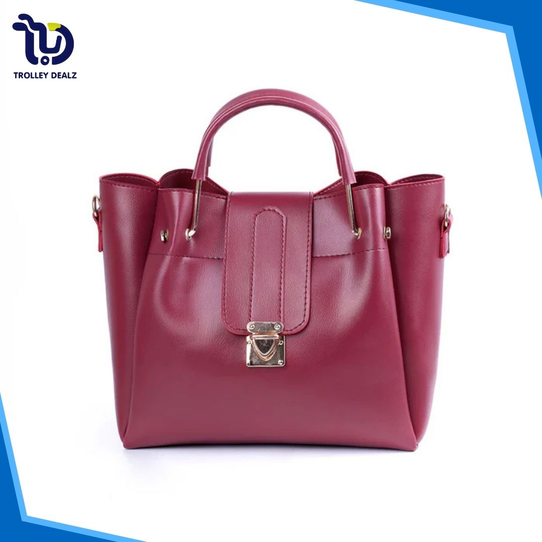 Sophia T-Pink 2 Pieces Handbag