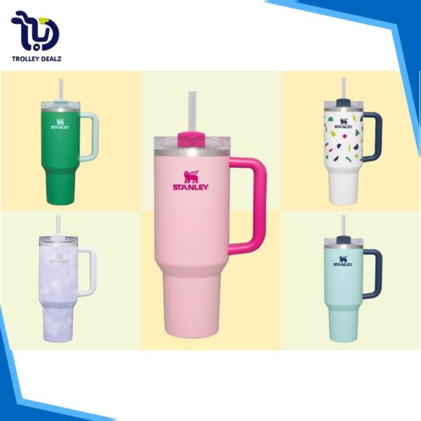 Stanley Quencher H2.0 Flow State Tumbler – 40oz With Lid & Straw - Image 3