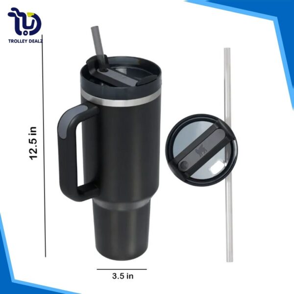 Stanley Quencher H2.0 Flow State Tumbler – 40oz With Lid & Straw - Image 12
