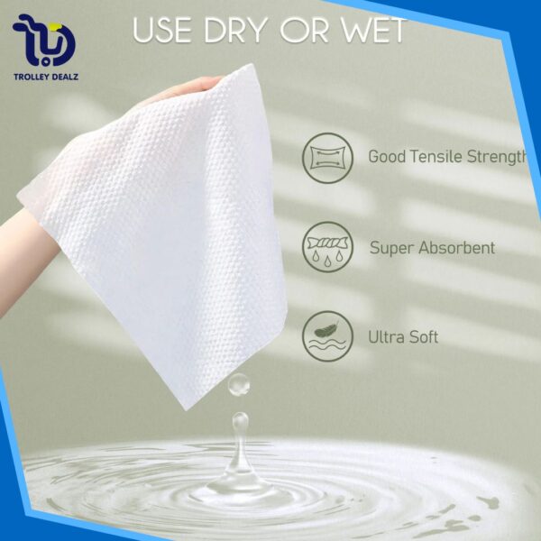 7Pc Disposable Compressed Face Towel - Image 9