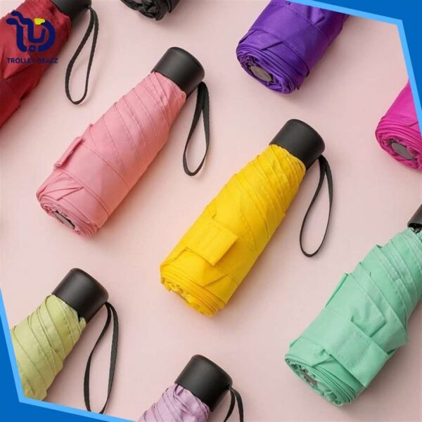 Compact Folding Umbrella – Windproof & Waterproof - Image 4