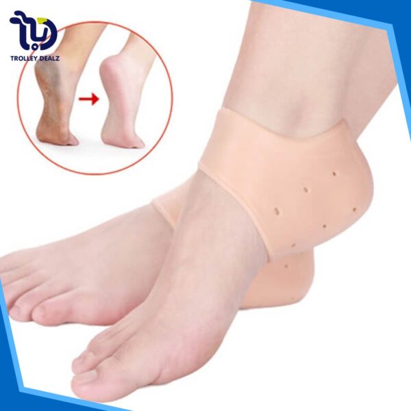 Full Length Anti Crack Heel Socks - Image 4