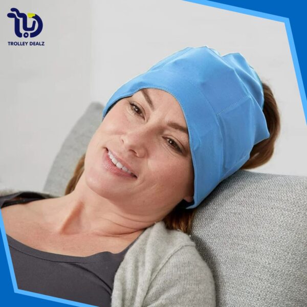 Hot & Cold Therapy Head Wrap – Migraine & Headache Relief Mask - Image 8