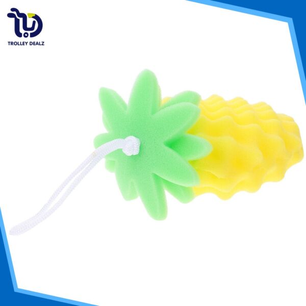 Pineapple-Shaped Bath Sponge – Soft & Exfoliating Shower Scrubber - Image 6