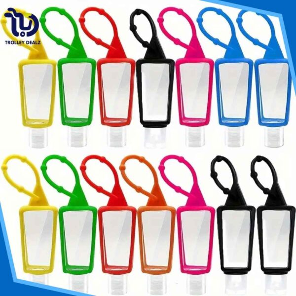 Portable Hand Sanitizer with Silicone Holder 30ML Each - Image 4