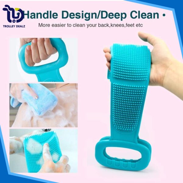 Silicone Back Scrubber Exfoliating Bath Brush - Image 6