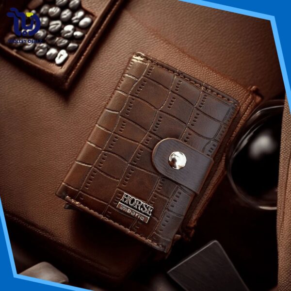 New Crocodile Design Leather Wallet – Bold Style & Premium Craftsmanship - Image 3