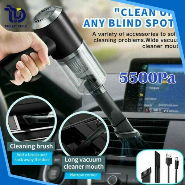 Car Vacuum Cleaner Duster Blower Air Pump 3 in 1 - Image 7
