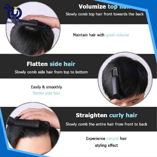 Beard Comb Straightner and Curler-KE Hair Straightner and Curler - Image 7