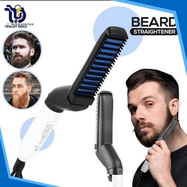 Beard Comb Straightner and Curler-KE Hair Straightner and Curler