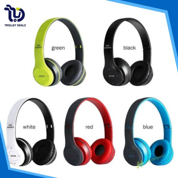 P47 Headphone Bluetooth Wireless & USB - Image 5