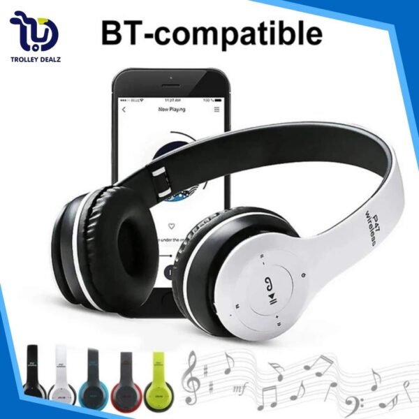 P47 Headphone Bluetooth Wireless & USB - Image 7