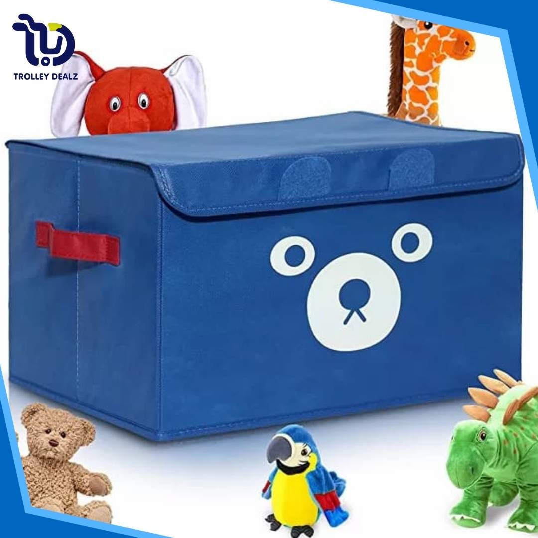 Cute Bear Foldable Storage Box – Multipurpose Organizer for Kids & Home - Image 6