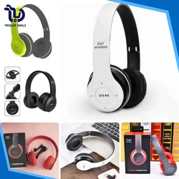 P47 Headphone Bluetooth Wireless & USB - Image 6