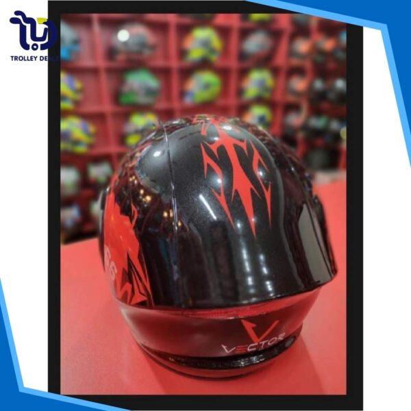 Imported Vector Safety Helmet – High-Quality Protection for Riders - Image 3