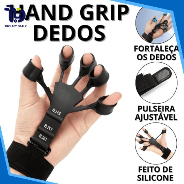 Finger Gripper Exercise Hand Strengthener Hand Trainer Black - Image 5