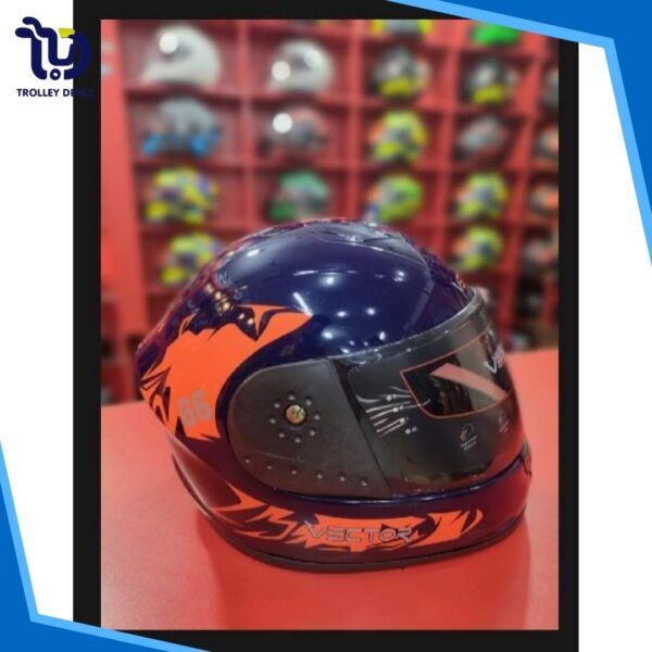 Imported Vector Safety Helmet – High-Quality Protection for Riders - Image 2