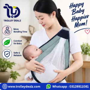 Baby Sling Cozy Wrap Carrier – Soft, Comfortable & Hands-Free Baby wearing