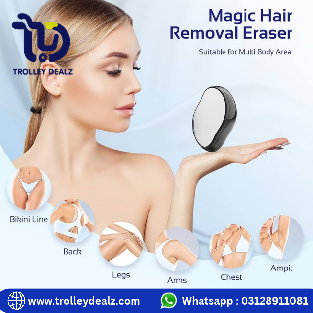 Crystal Hair Remover Stone Painless Epilator - Image 3