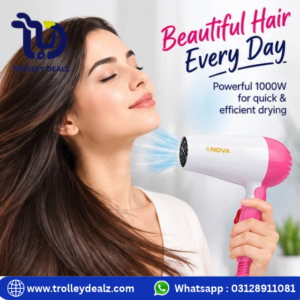 NOVA Hair Dryer  – Foldable Mini Hair Dryer