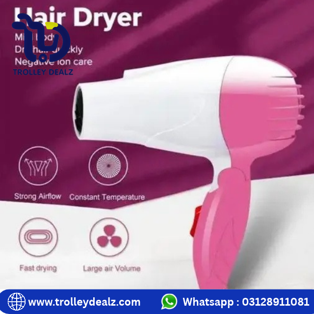 NOVA Hair Dryer – Foldable Mini Hair Dryer - Image 7