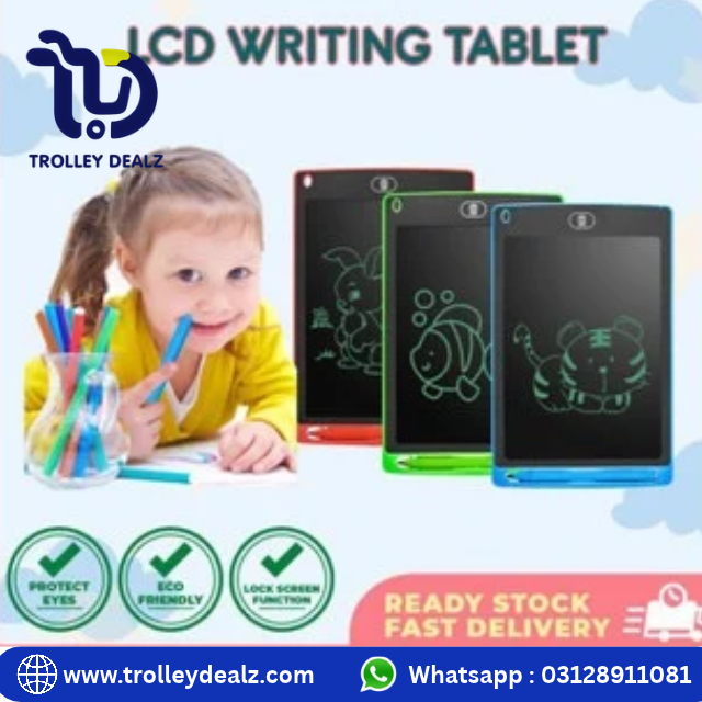 LCD Writing Tablet/Pad for Kids Erasable E-Writer Digital Drawing Board - Image 7