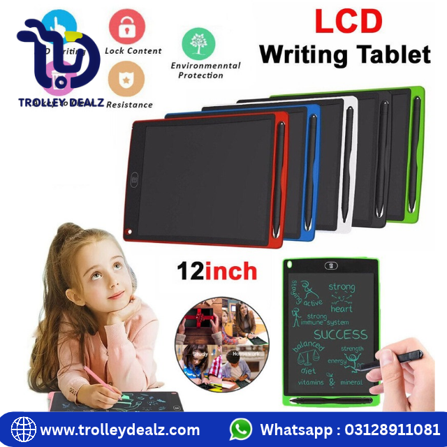 LCD Writing Tablet/Pad for Kids Erasable E-Writer Digital Drawing Board - Image 8