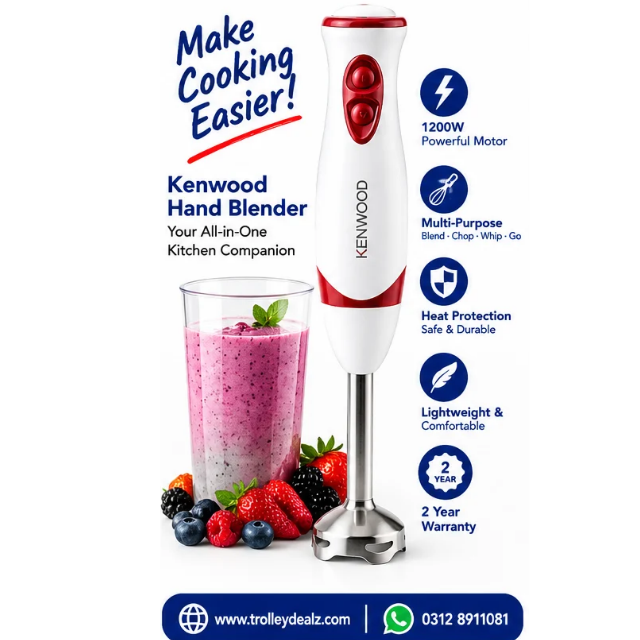 Kenwood Hand Blender 1200W - Image 7