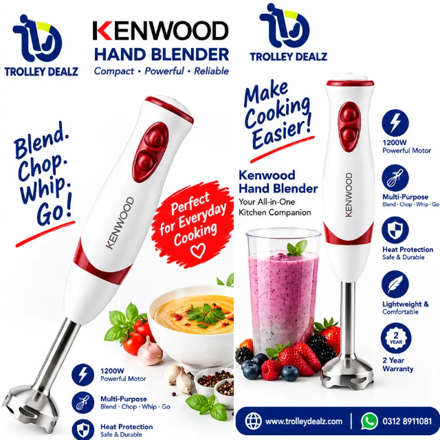 Kenwood Hand Blender 1200W - Image 8