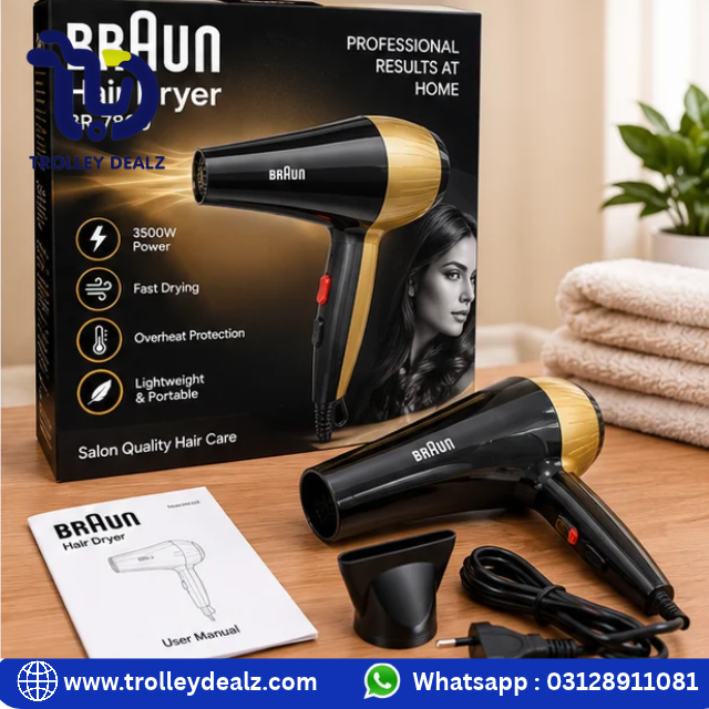 Braun Hair Dryer - Image 7