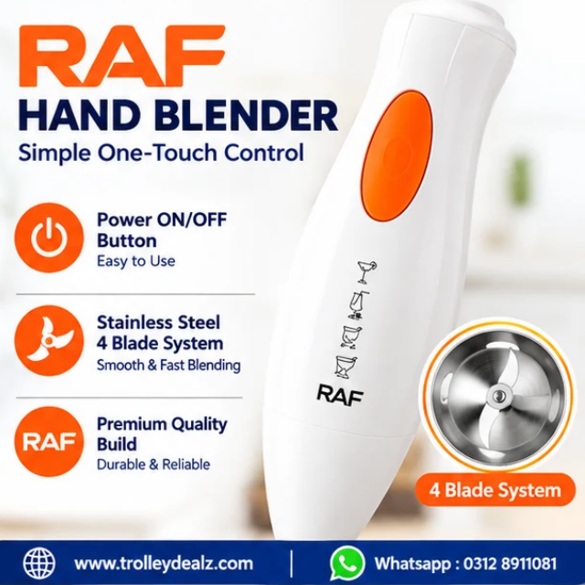 RAF Hand Blender 1500W - Image 4